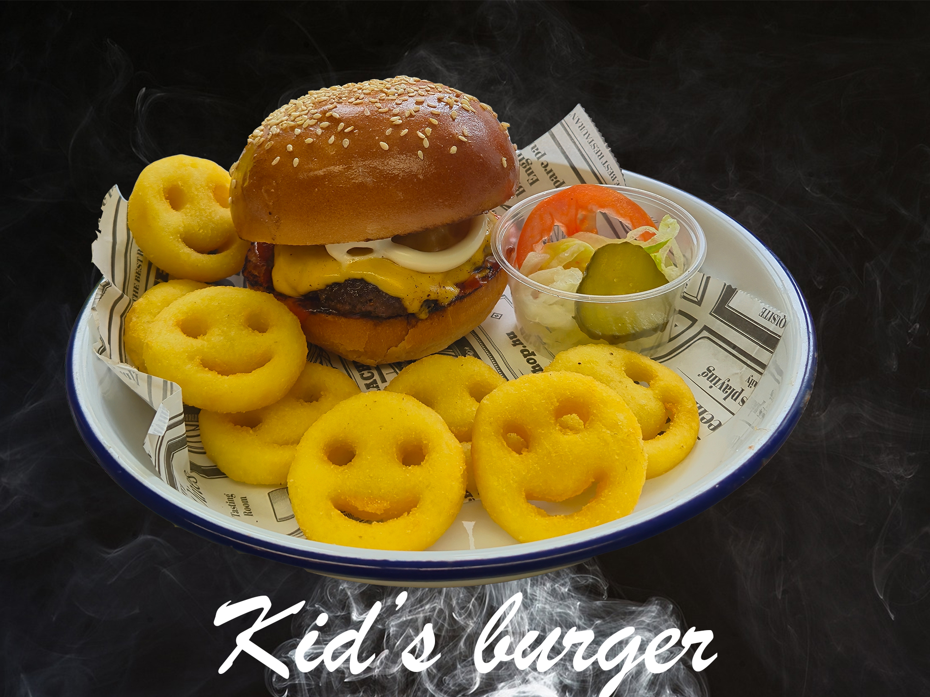 Gyerekmenü kategória — Kid's burger menü